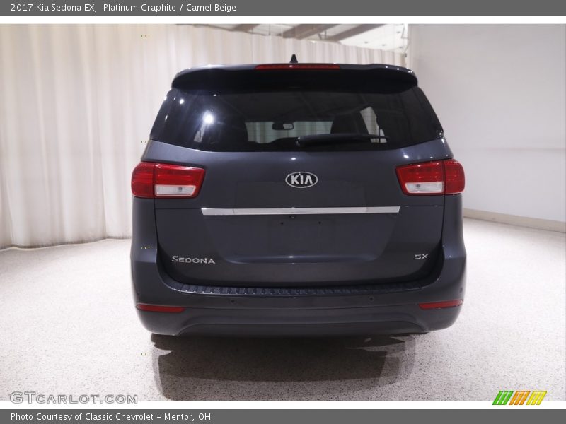 Platinum Graphite / Camel Beige 2017 Kia Sedona EX