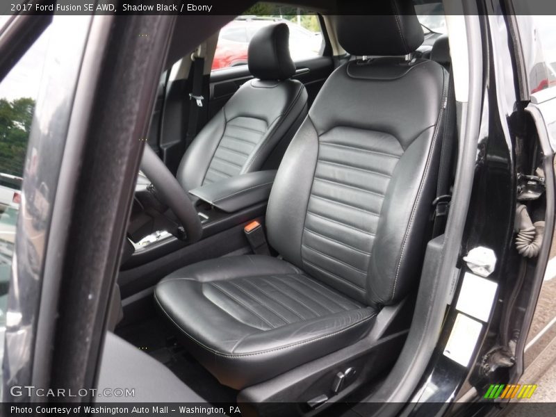 Shadow Black / Ebony 2017 Ford Fusion SE AWD