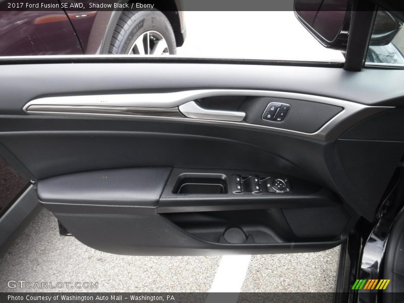 Shadow Black / Ebony 2017 Ford Fusion SE AWD