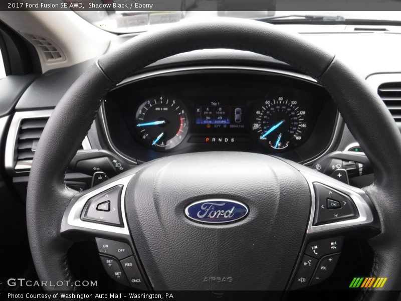 Shadow Black / Ebony 2017 Ford Fusion SE AWD