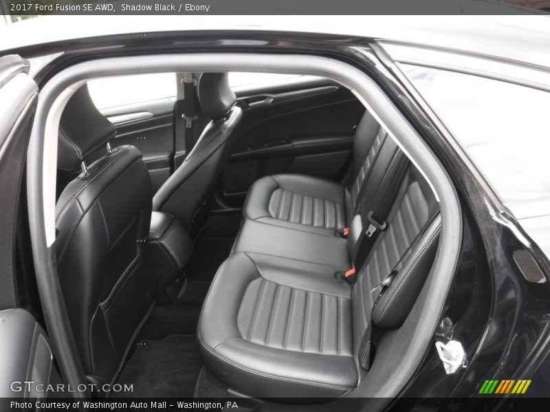 Shadow Black / Ebony 2017 Ford Fusion SE AWD