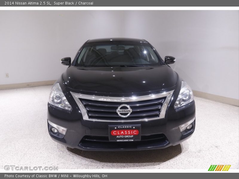 Super Black / Charcoal 2014 Nissan Altima 2.5 SL