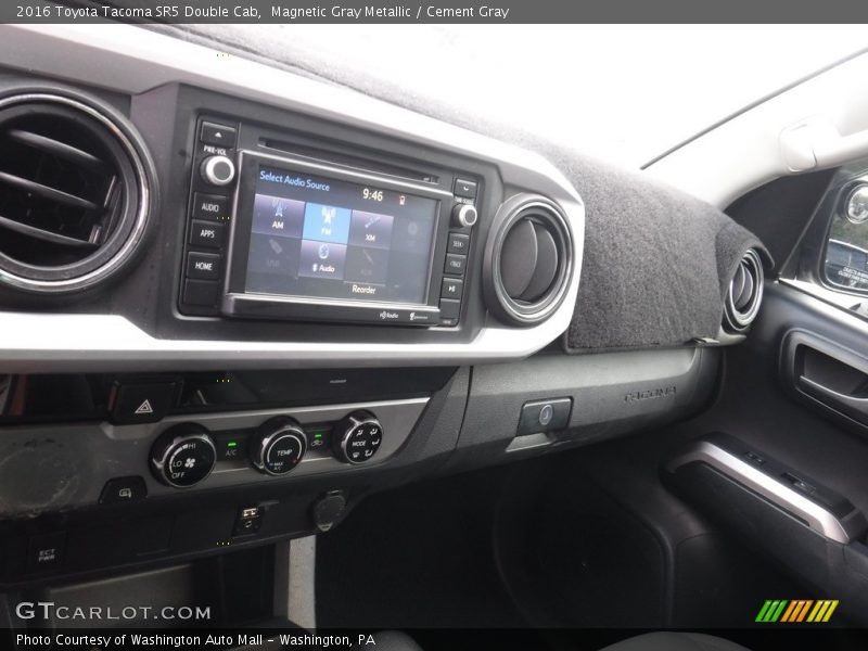 Magnetic Gray Metallic / Cement Gray 2016 Toyota Tacoma SR5 Double Cab