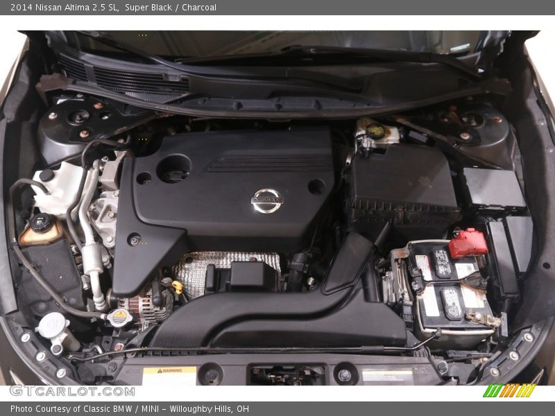 Super Black / Charcoal 2014 Nissan Altima 2.5 SL