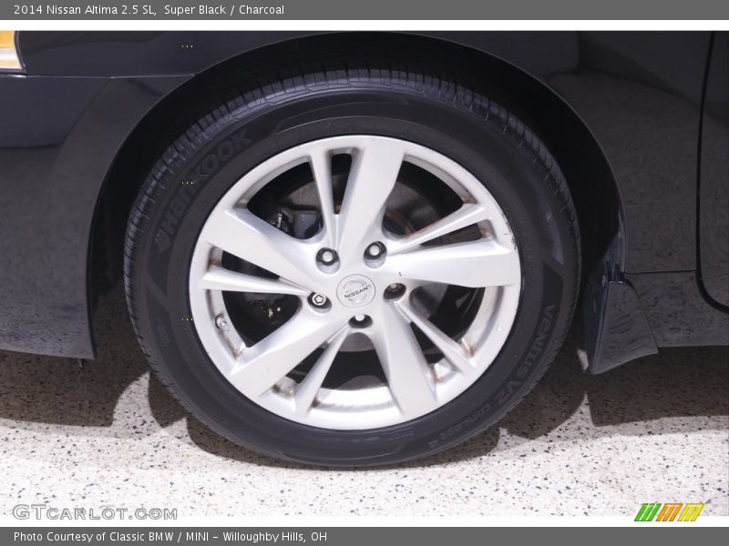 Super Black / Charcoal 2014 Nissan Altima 2.5 SL