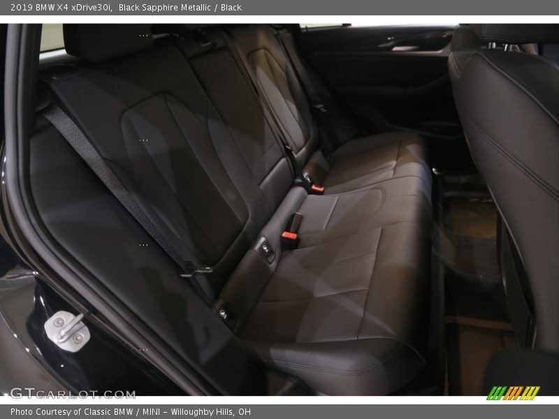 Black Sapphire Metallic / Black 2019 BMW X4 xDrive30i