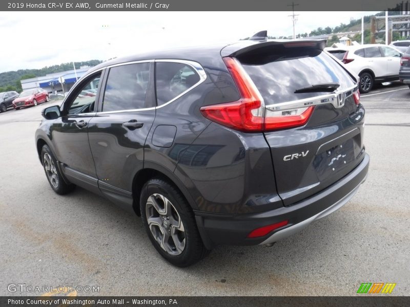 Gunmetal Metallic / Gray 2019 Honda CR-V EX AWD
