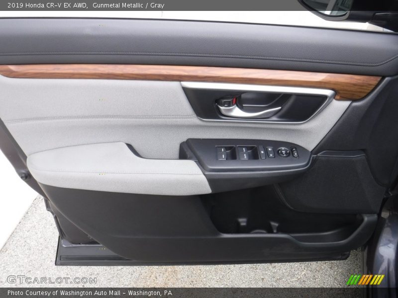 Gunmetal Metallic / Gray 2019 Honda CR-V EX AWD