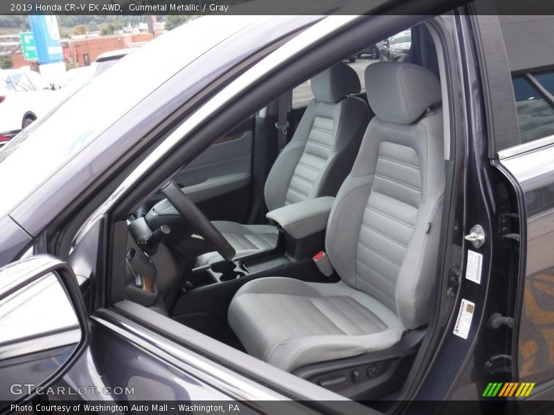Gunmetal Metallic / Gray 2019 Honda CR-V EX AWD