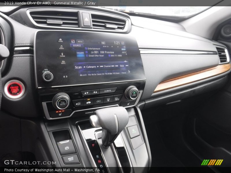 Gunmetal Metallic / Gray 2019 Honda CR-V EX AWD