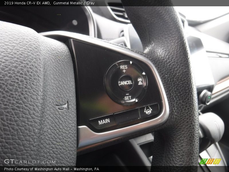 Gunmetal Metallic / Gray 2019 Honda CR-V EX AWD