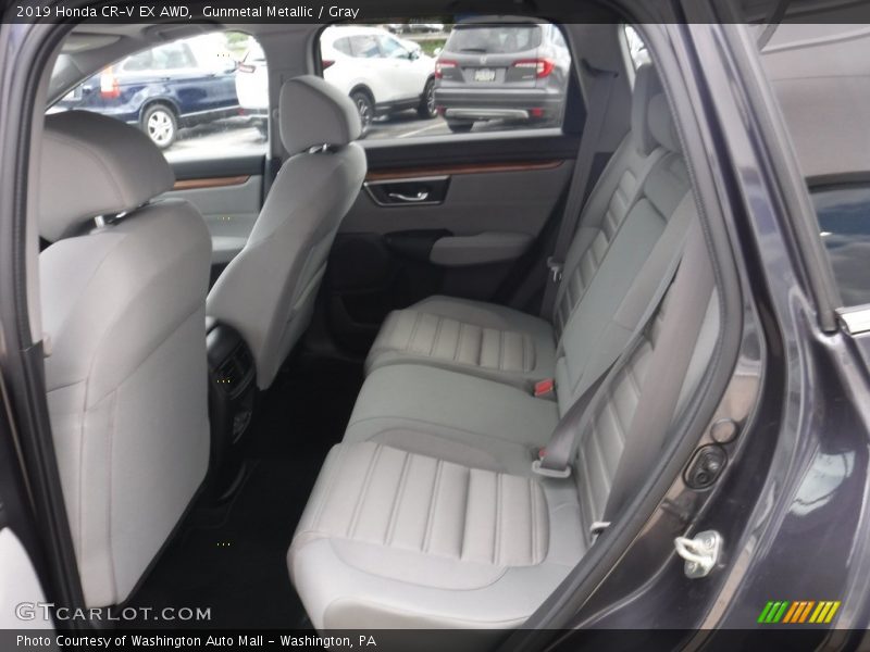 Gunmetal Metallic / Gray 2019 Honda CR-V EX AWD
