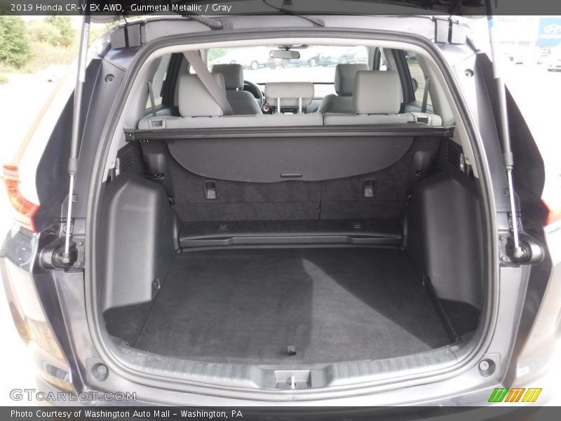 Gunmetal Metallic / Gray 2019 Honda CR-V EX AWD