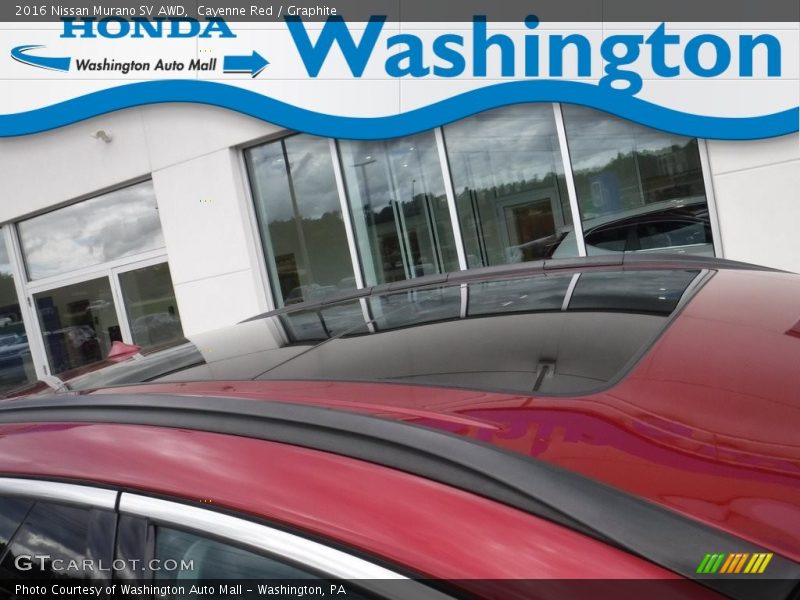 Cayenne Red / Graphite 2016 Nissan Murano SV AWD