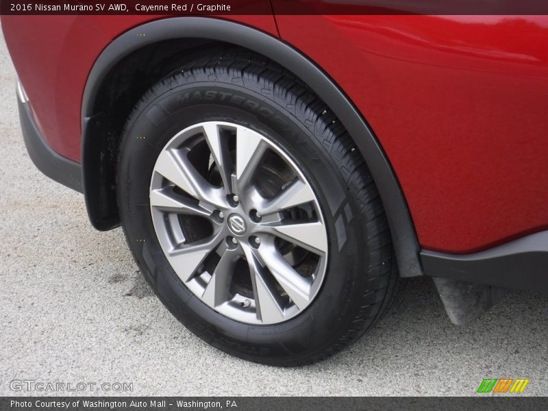 Cayenne Red / Graphite 2016 Nissan Murano SV AWD