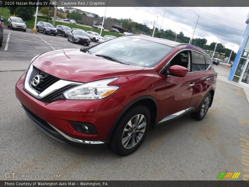 Cayenne Red / Graphite 2016 Nissan Murano SV AWD