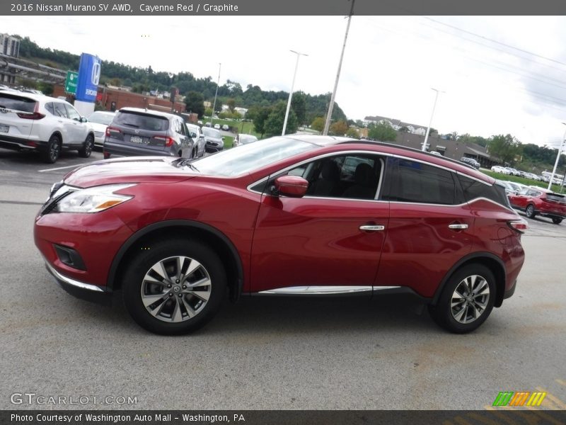 Cayenne Red / Graphite 2016 Nissan Murano SV AWD