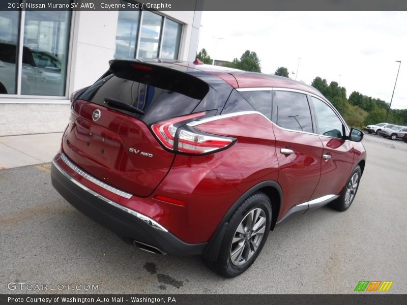 Cayenne Red / Graphite 2016 Nissan Murano SV AWD