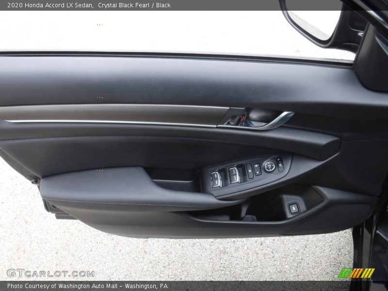 Crystal Black Pearl / Black 2020 Honda Accord LX Sedan