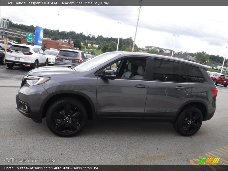 Modern Steel Metallic / Gray 2020 Honda Passport EX-L AWD