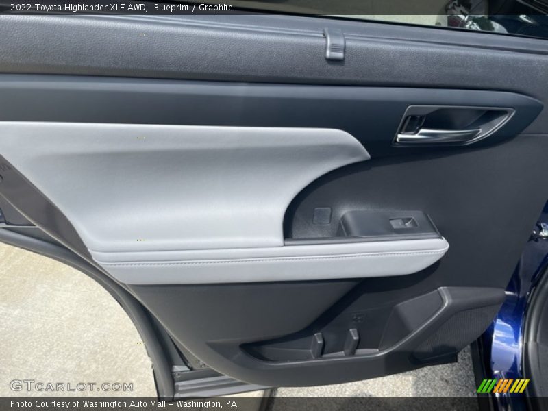 Blueprint / Graphite 2022 Toyota Highlander XLE AWD