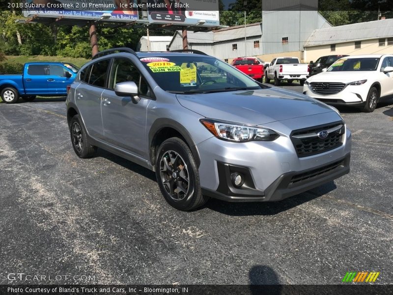 Ice Silver Metallic / Black 2018 Subaru Crosstrek 2.0i Premium