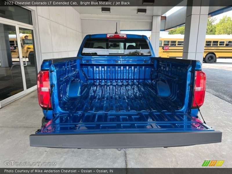 Bright Blue Metallic / Jet Black 2022 Chevrolet Colorado LT Extended Cab