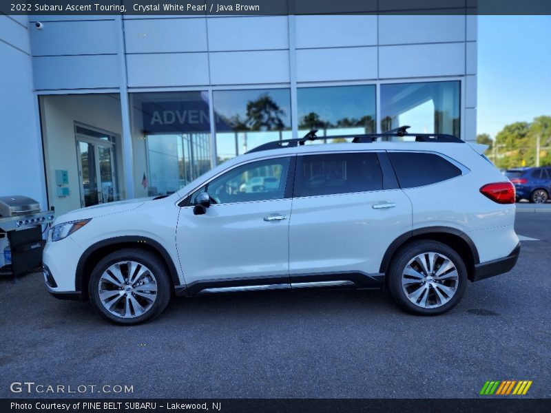 Crystal White Pearl / Java Brown 2022 Subaru Ascent Touring