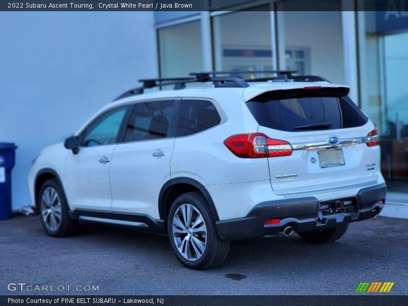 Crystal White Pearl / Java Brown 2022 Subaru Ascent Touring