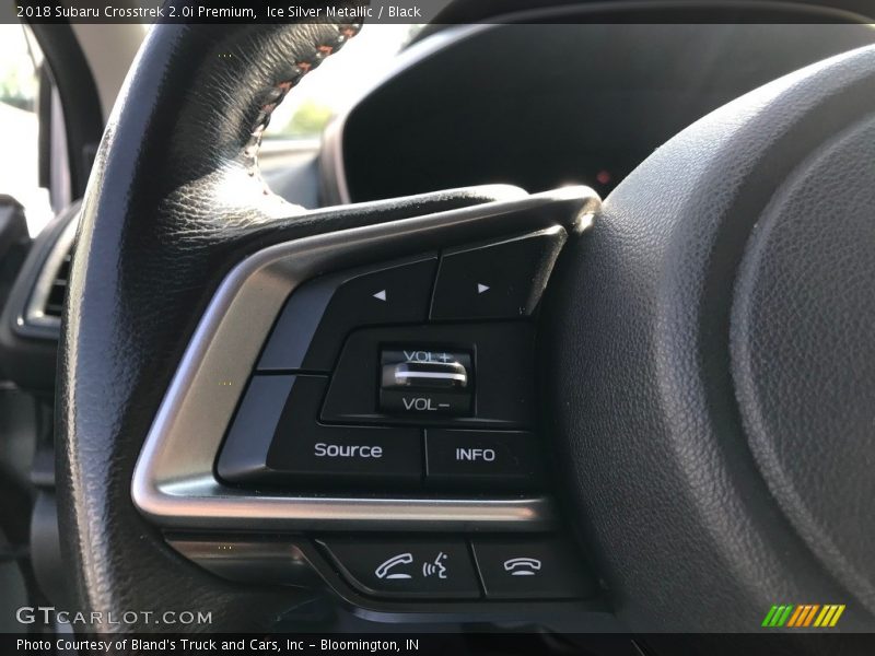 Ice Silver Metallic / Black 2018 Subaru Crosstrek 2.0i Premium