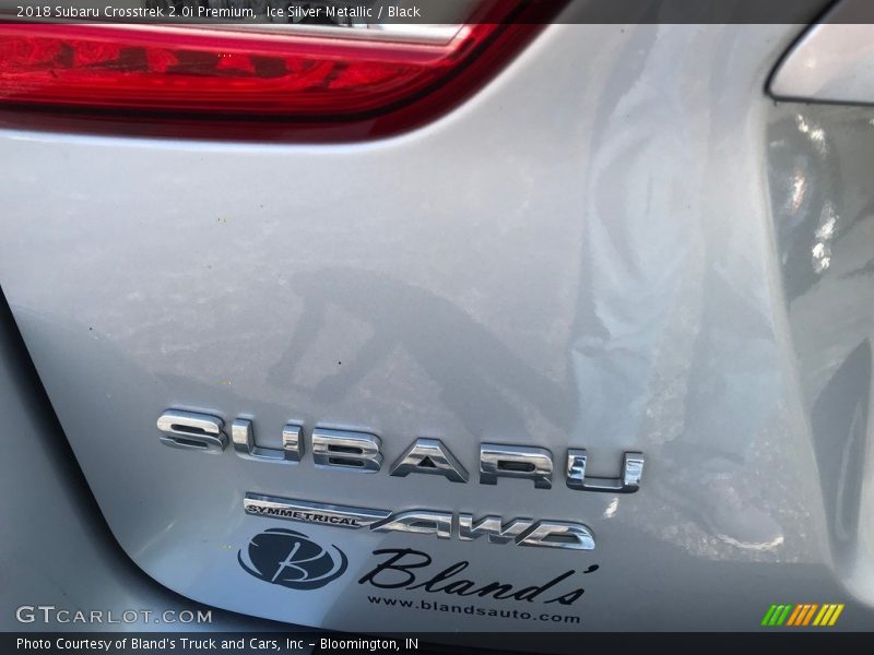 Ice Silver Metallic / Black 2018 Subaru Crosstrek 2.0i Premium