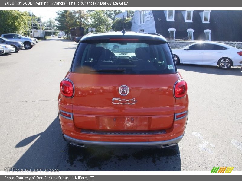 Arancia Pastello (Orange) / Dark Slate Gray 2018 Fiat 500L Trekking