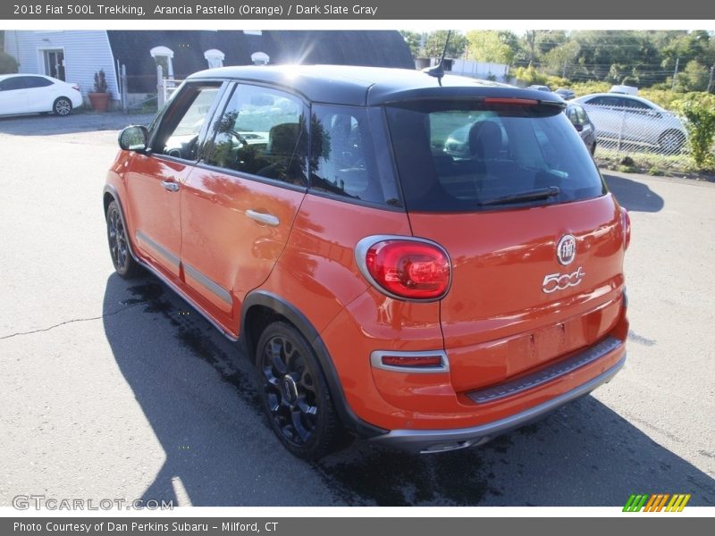 Arancia Pastello (Orange) / Dark Slate Gray 2018 Fiat 500L Trekking