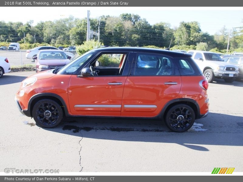 Arancia Pastello (Orange) / Dark Slate Gray 2018 Fiat 500L Trekking