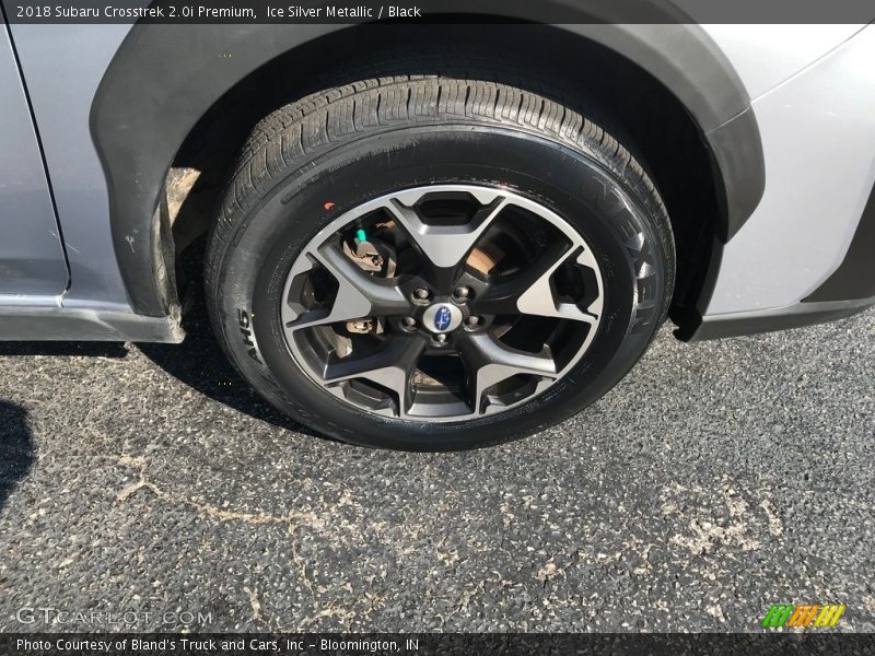 Ice Silver Metallic / Black 2018 Subaru Crosstrek 2.0i Premium