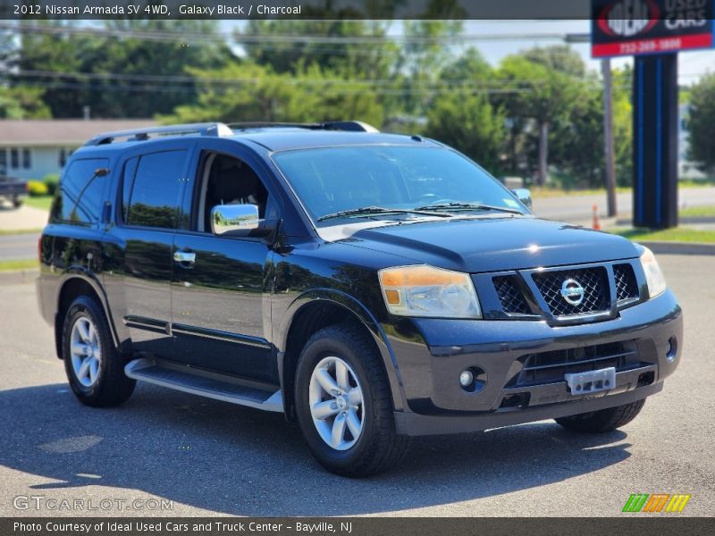 Galaxy Black / Charcoal 2012 Nissan Armada SV 4WD
