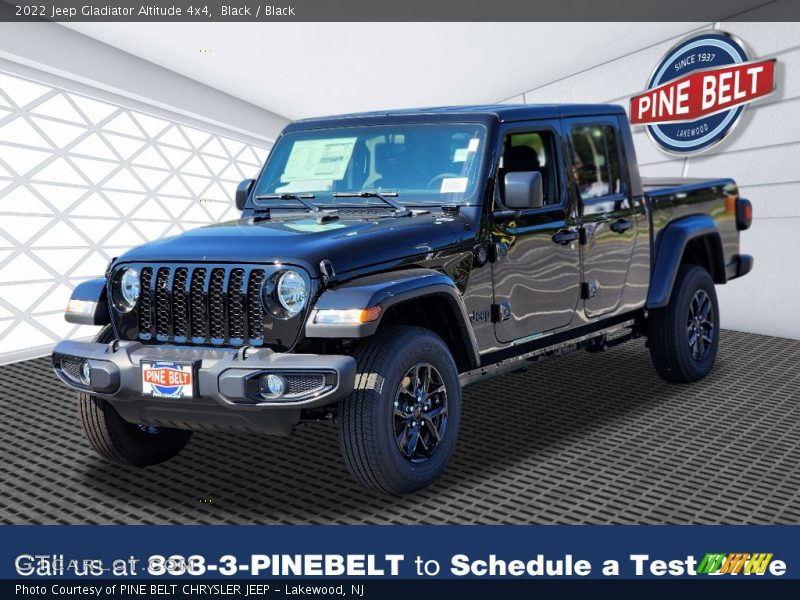 Black / Black 2022 Jeep Gladiator Altitude 4x4