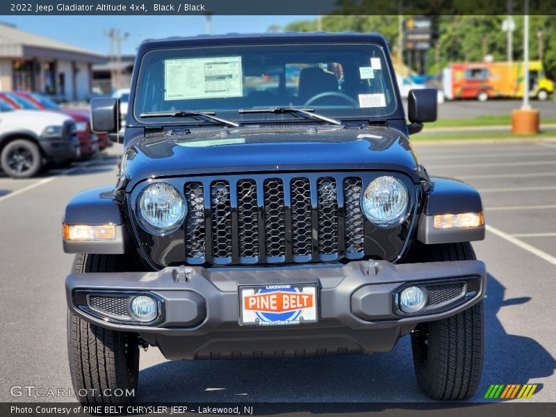 Black / Black 2022 Jeep Gladiator Altitude 4x4