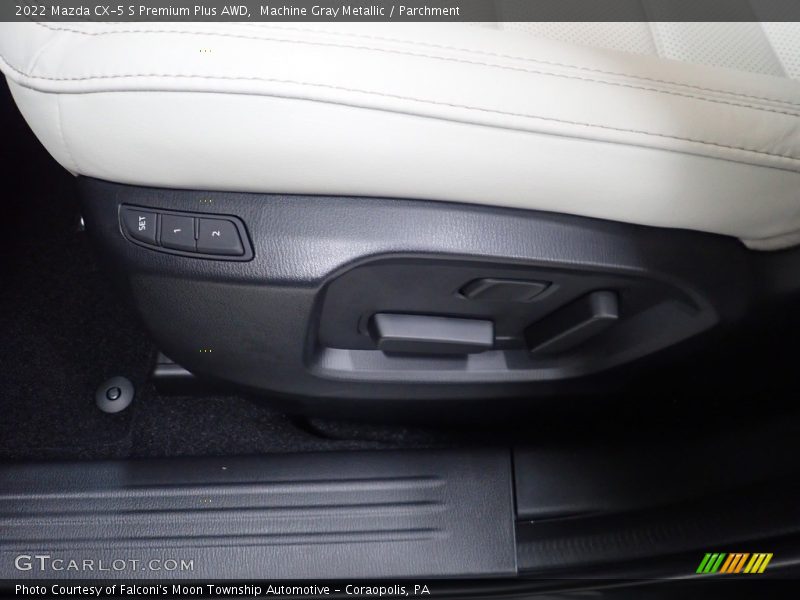 Machine Gray Metallic / Parchment 2022 Mazda CX-5 S Premium Plus AWD