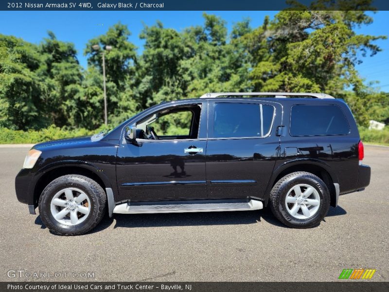 Galaxy Black / Charcoal 2012 Nissan Armada SV 4WD