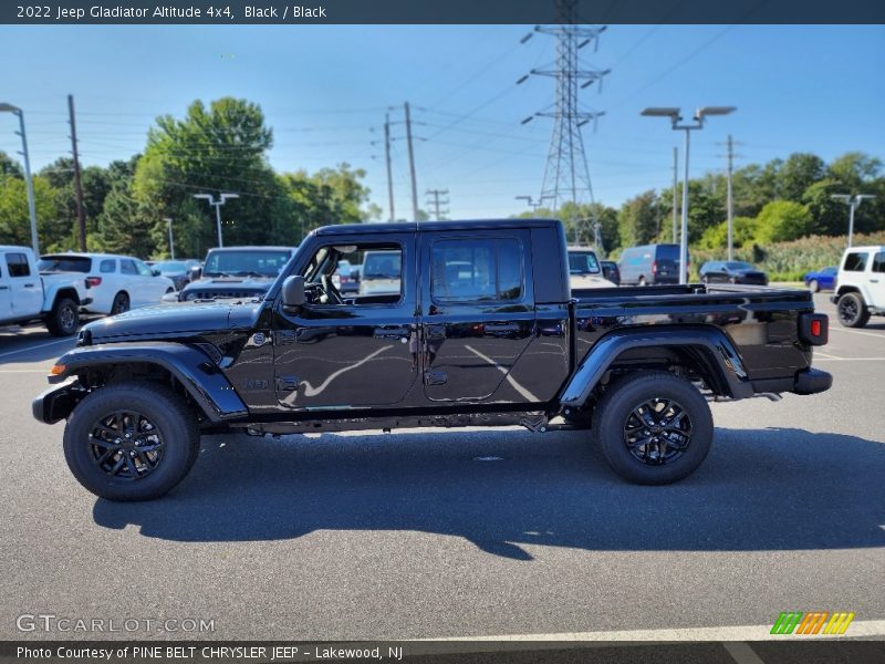 Black / Black 2022 Jeep Gladiator Altitude 4x4