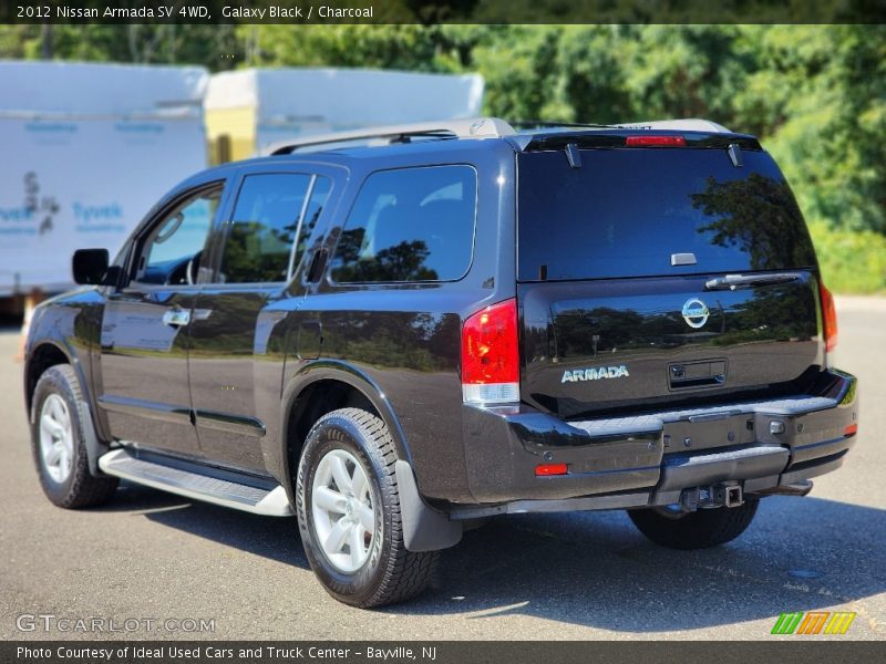 Galaxy Black / Charcoal 2012 Nissan Armada SV 4WD