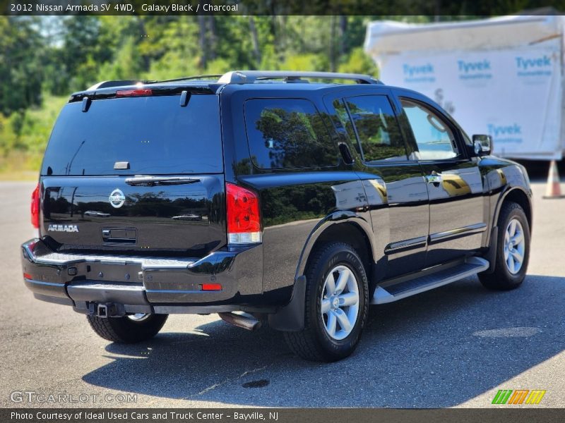 Galaxy Black / Charcoal 2012 Nissan Armada SV 4WD