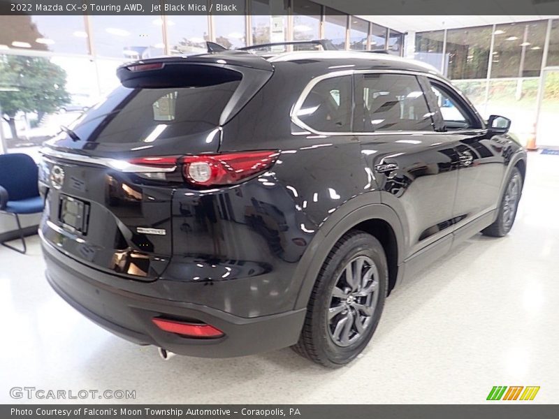 Jet Black Mica / Black 2022 Mazda CX-9 Touring AWD