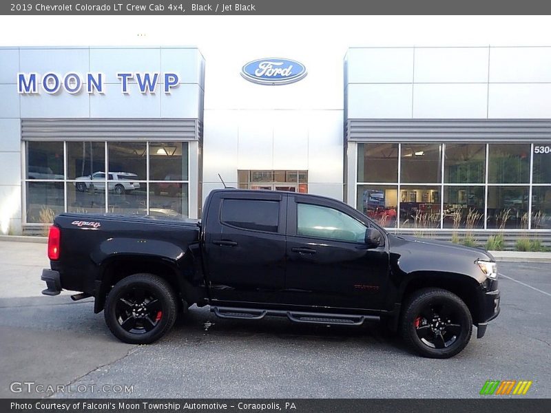 Black / Jet Black 2019 Chevrolet Colorado LT Crew Cab 4x4