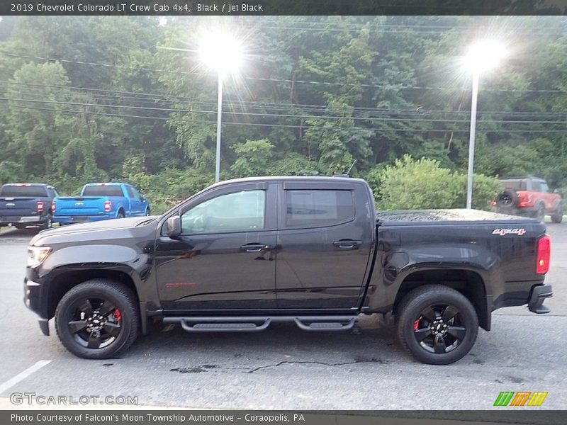 Black / Jet Black 2019 Chevrolet Colorado LT Crew Cab 4x4