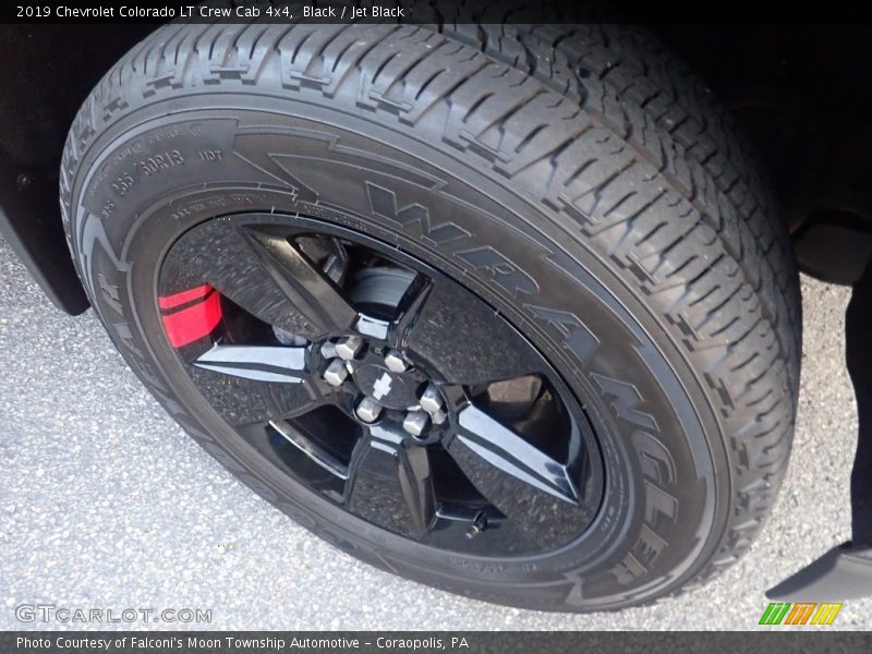 Black / Jet Black 2019 Chevrolet Colorado LT Crew Cab 4x4