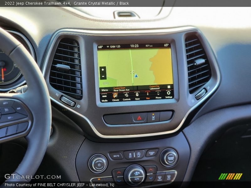 Granite Crystal Metallic / Black 2022 Jeep Cherokee Trailhawk 4x4