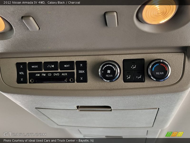 Galaxy Black / Charcoal 2012 Nissan Armada SV 4WD