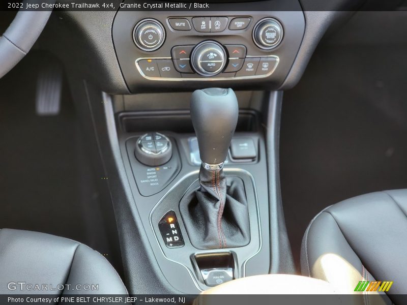 Granite Crystal Metallic / Black 2022 Jeep Cherokee Trailhawk 4x4